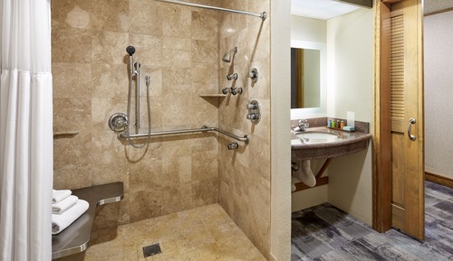 Deluxe Room, 1 King Bed, Accessible (Roll In Shower)