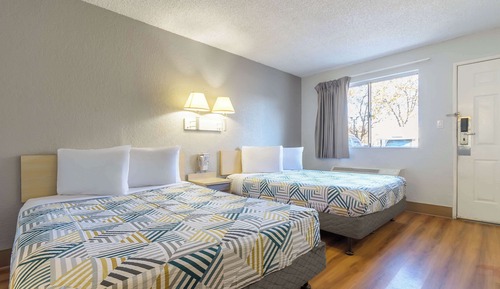 Deluxe Room, 2 Queen Beds, Mobility Accessible, Refrigerator & Microwave
