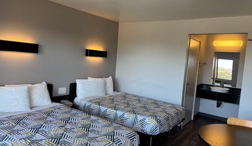 Deluxe Room, 2 Double Beds, Non Smoking, Refrigerator & Microwave
