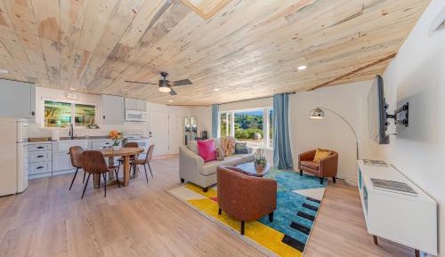 Family Room with Mountain View