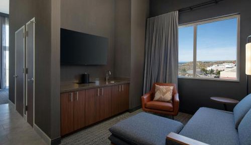 King Suite with Sofa Bed and Partial Bay View