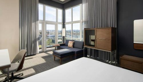King Room with Sofa Bed and Partial Bay View