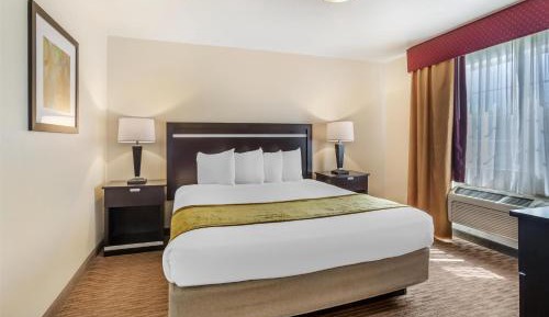 Two-Room King Suite with Sofa Bed, Balcony and Fireplace - Non-Smoking