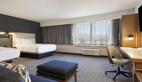 Larger Queen Room with Two Queen Beds and Sofa Bed
