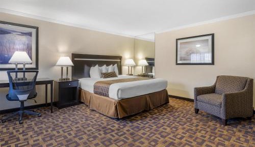 Junior King Suite with Roll-In Shower - Mobility Accessible/Non-Smoking