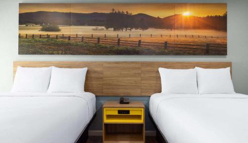 Room with Two Queen Beds and Mobility/Hearing Access and Roll-In Shower, Non-Smoking