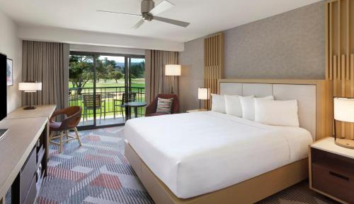 King Room with Balcony and Golf Course View