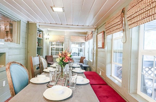 Idyllwild Cabin | Original 1927 Dairy Manor, Charming, 4 Bedroom, 2 Bath, Walk to Town, Hot tub