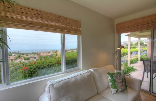 Monarch Beach Condo | UNOBSTRUCTED OCEAN-GOLF Views, step in shower, KING bed, garage, Gym STR14-0115