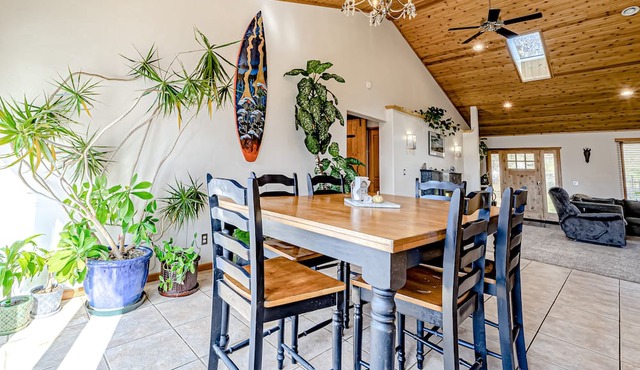 Charming home with game room, full kitchen, washer/dryer, & patio - dog-friendly