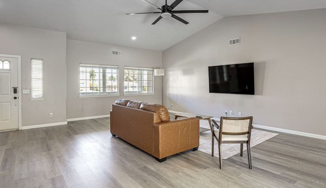Spring Valley Lake Home w/Desk & Fenced Yard