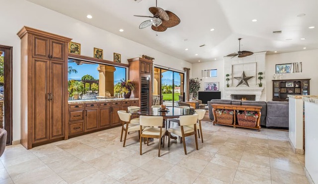Privately Gated 2.3 Acre, Tuscan Villa Resort Property, View, pool and12' Slide!